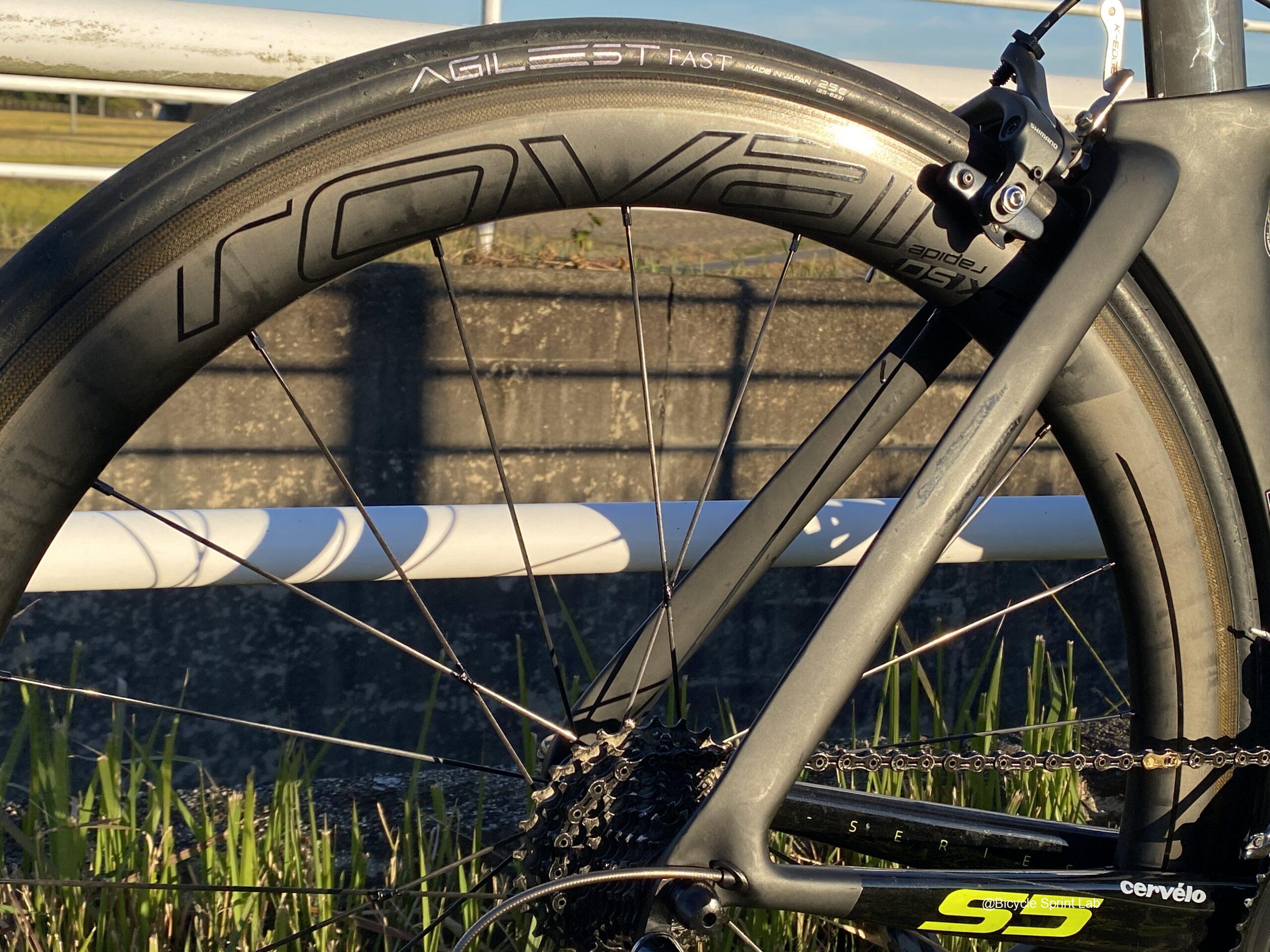 検証シリーズ後編】ROVAL RAPIDE CLX50の後輪をもっと走る形にし